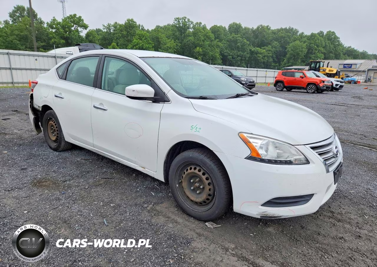 2015 Nissan Sentra S VIN:3N1AB7AP6FY367540 - 4