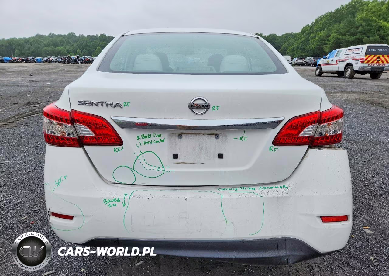 2015 Nissan Sentra S VIN:3N1AB7AP6FY367540 - 6