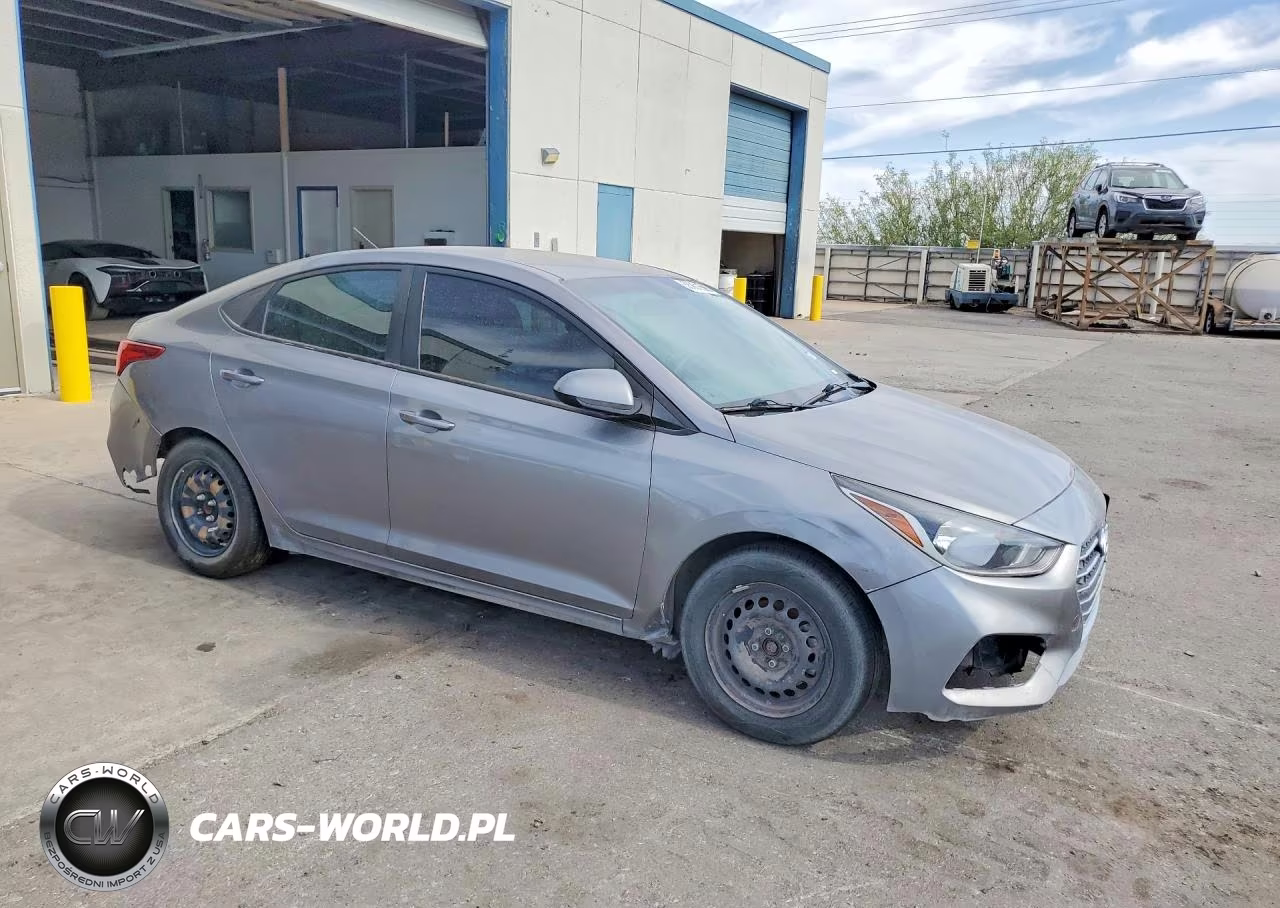 2021 Hyundai Accent Se VIN:3KPC24A64ME141457 - 4