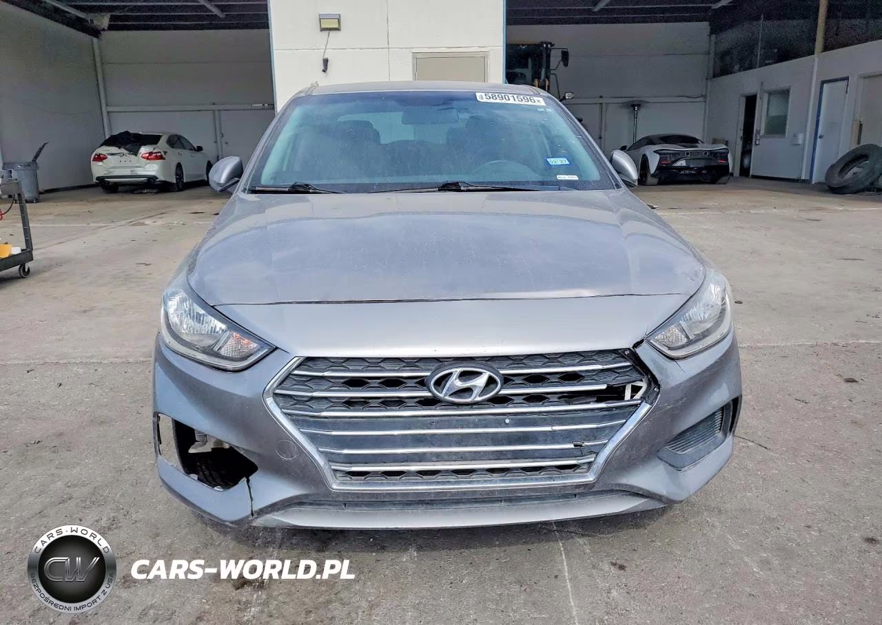 2021 Hyundai Accent Se VIN:3KPC24A64ME141457 - 5
