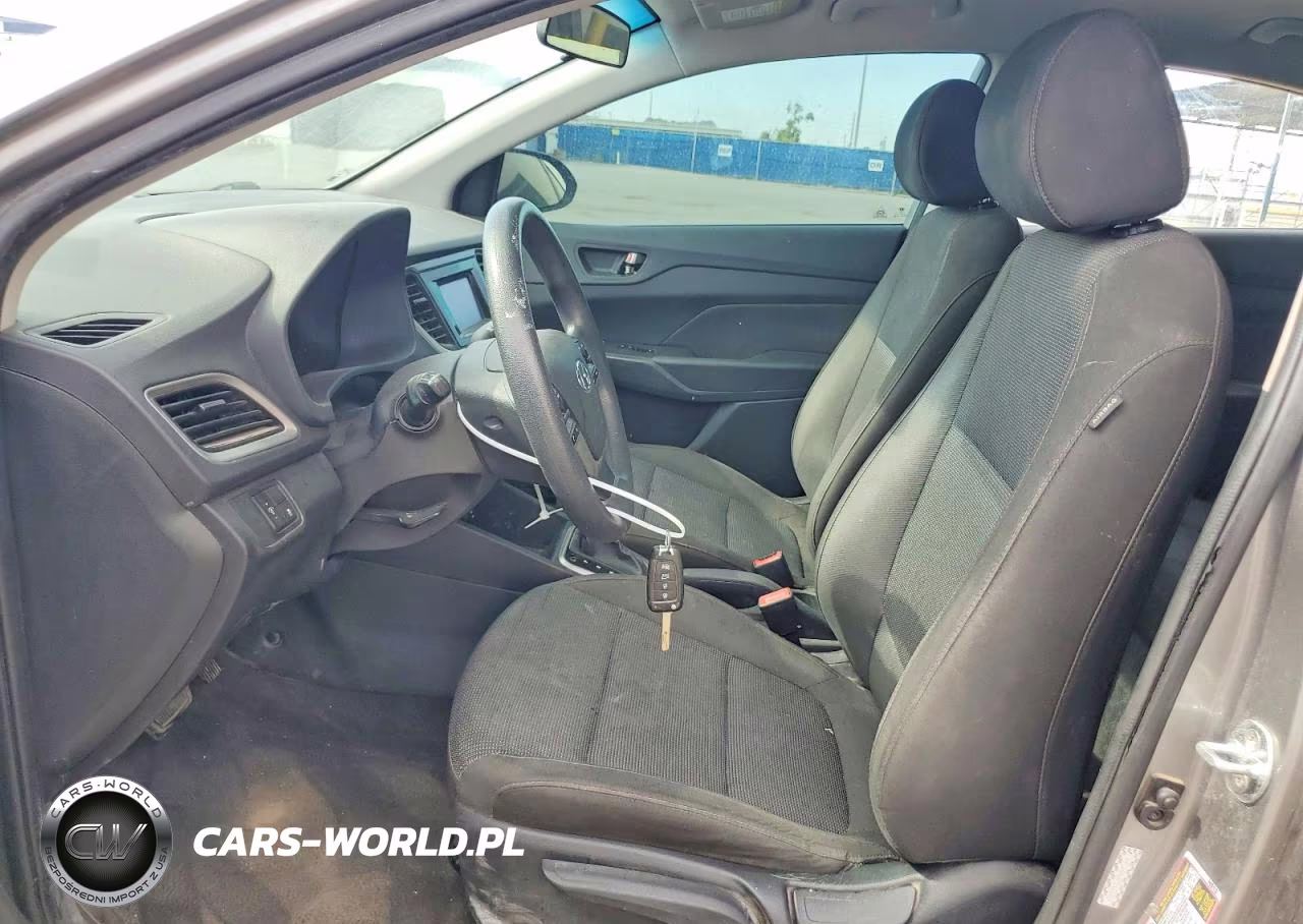2021 Hyundai Accent Se VIN:3KPC24A64ME141457 - 7