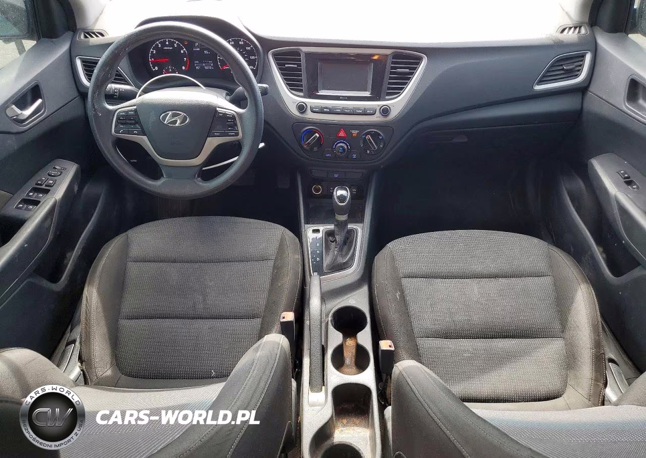 2021 Hyundai Accent Se VIN:3KPC24A64ME141457 - 8