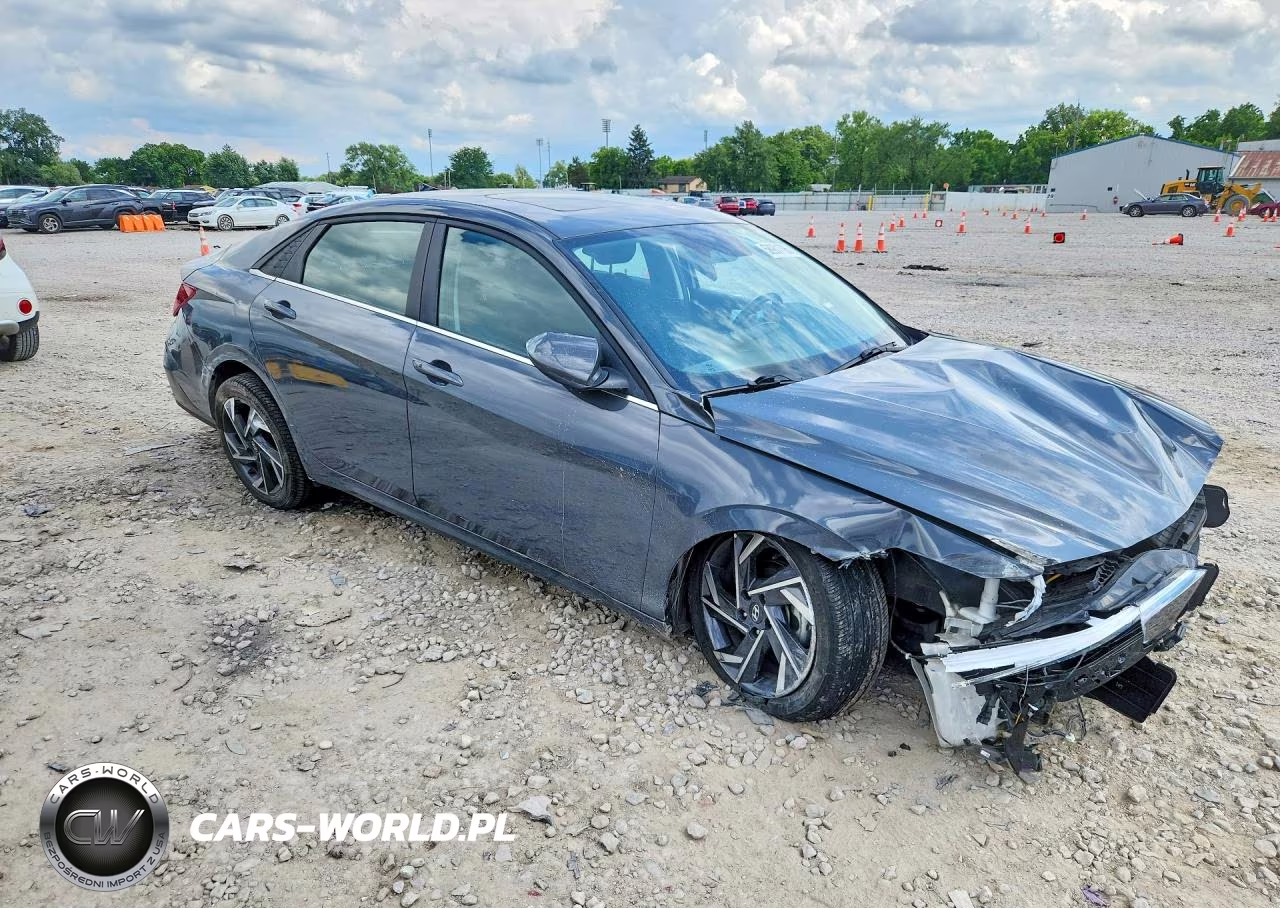2025 Hyundai Elantra Sel VIN:KMHLS4DG7SU879459 - 4