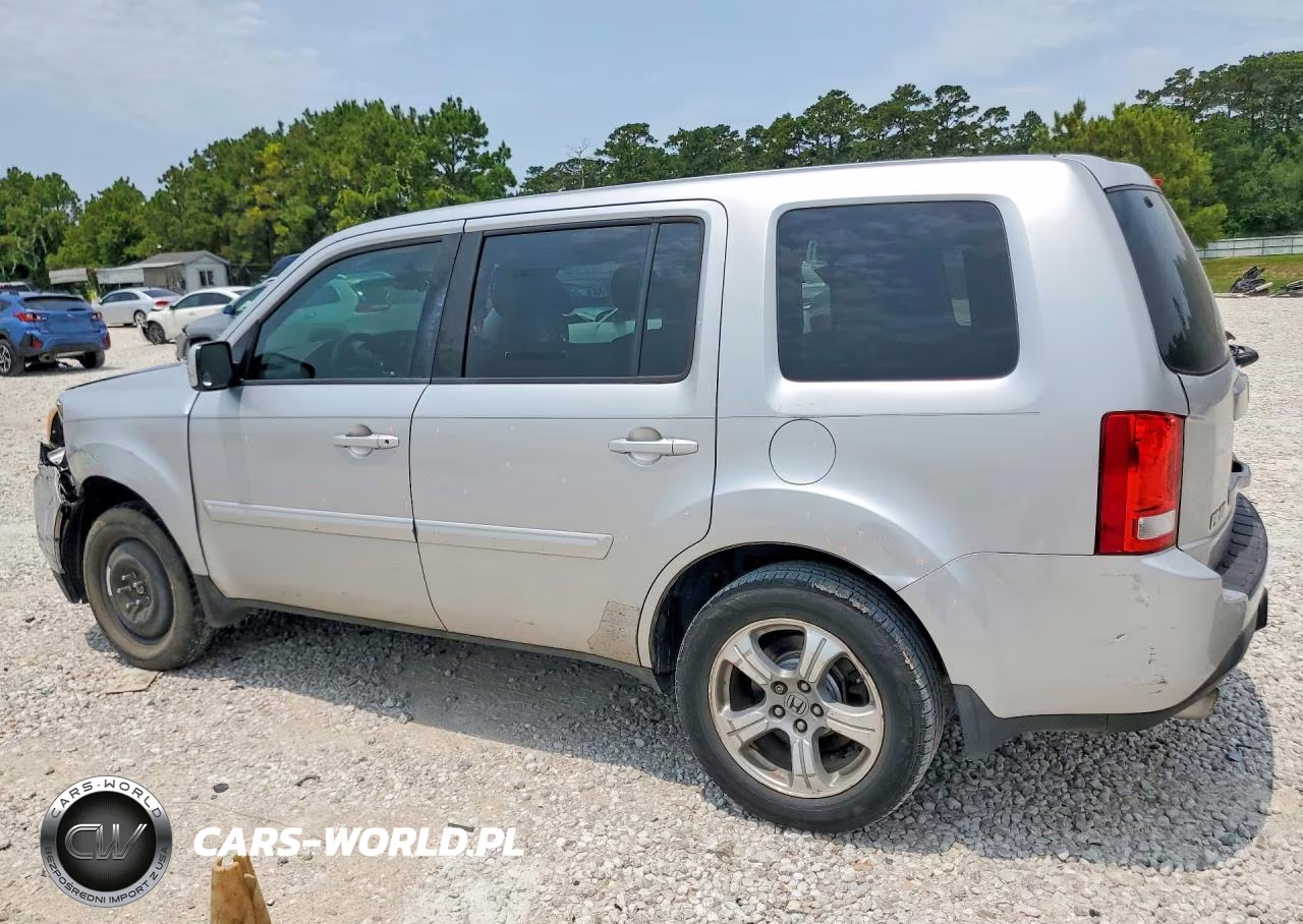 2013 Honda Pilot Exl VIN:5FNYF3H5XDB043609 - 2
