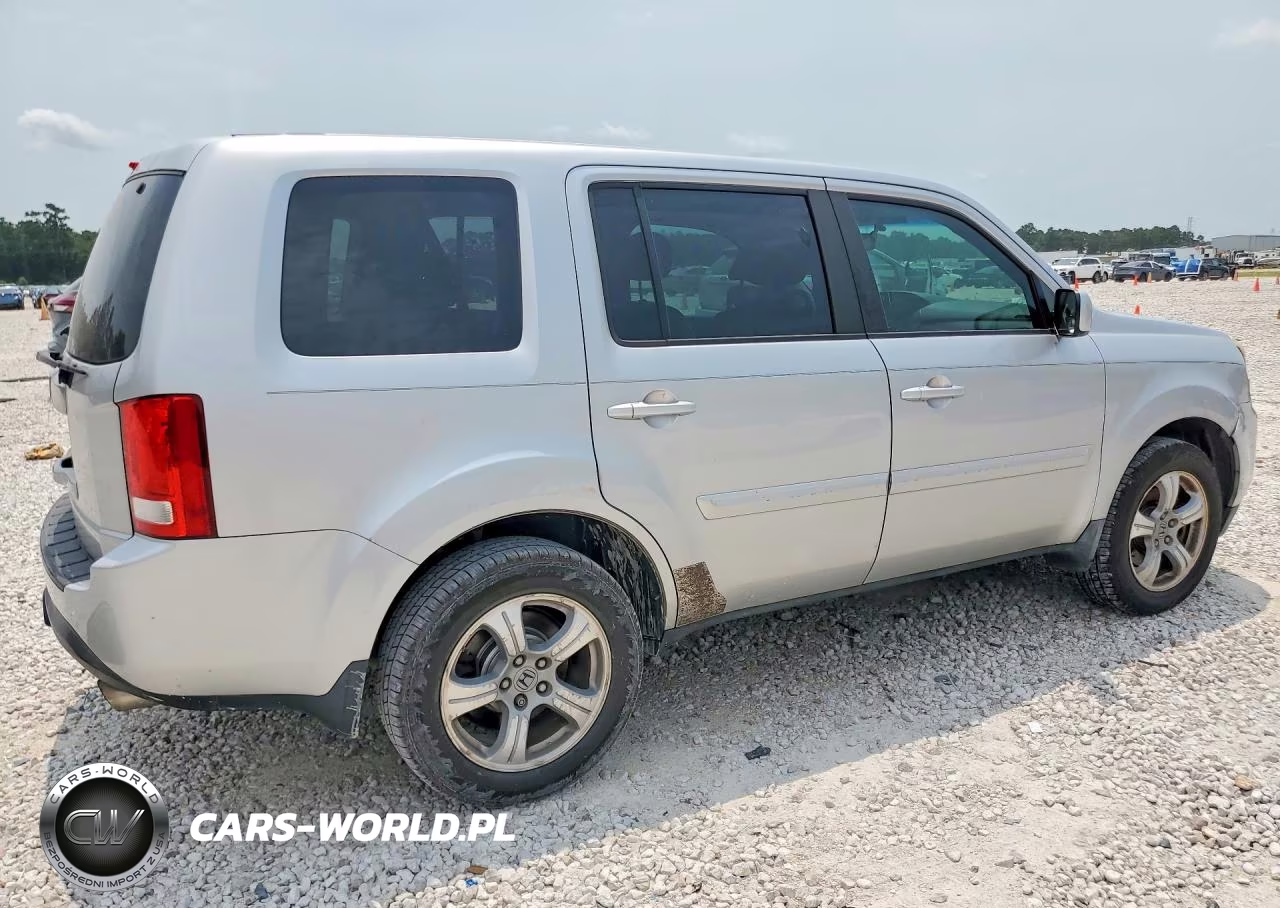2013 Honda Pilot Exl VIN:5FNYF3H5XDB043609 - 3