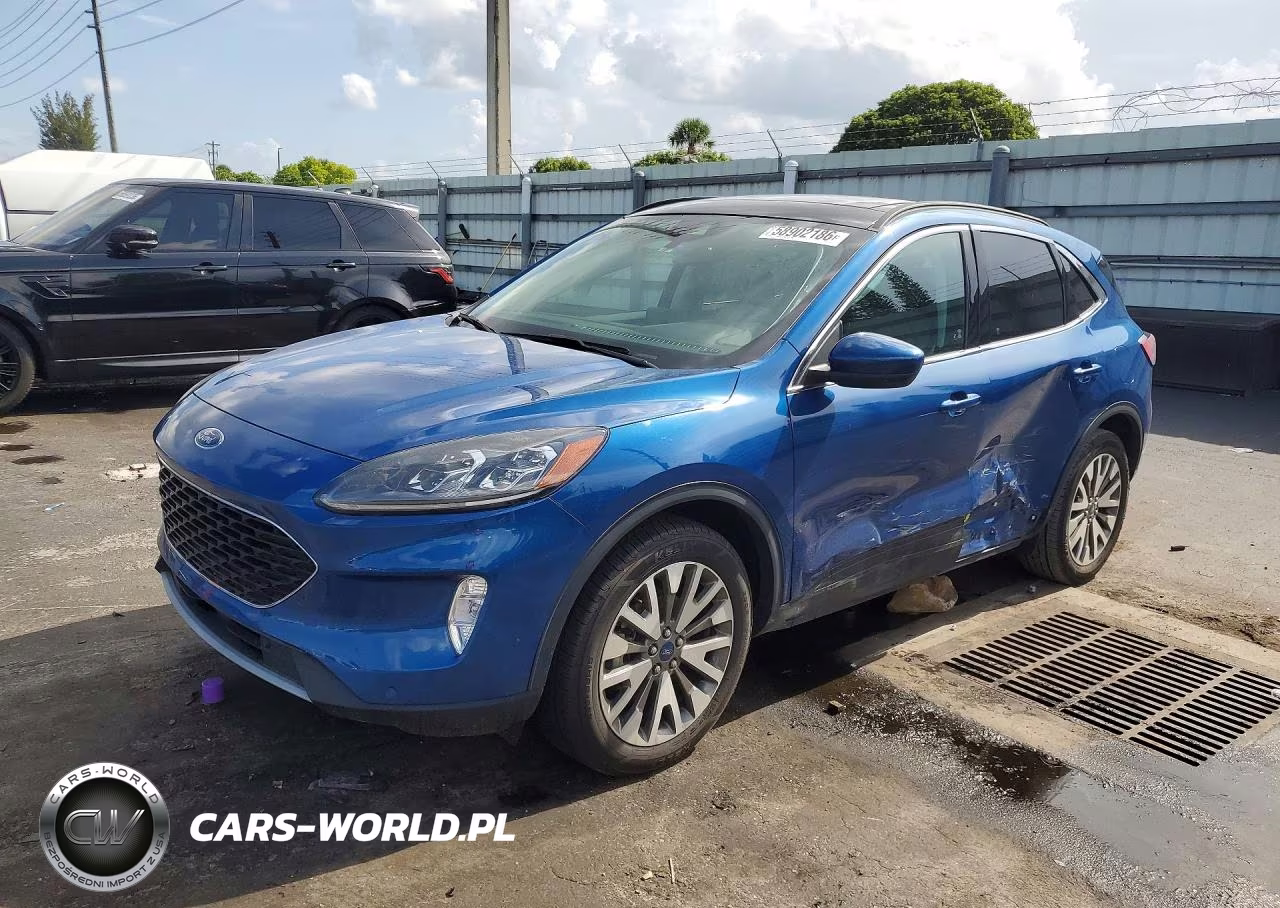 2022 Ford Escape Titanium VIN:1FMCU9DZ0NUA14944 - 1