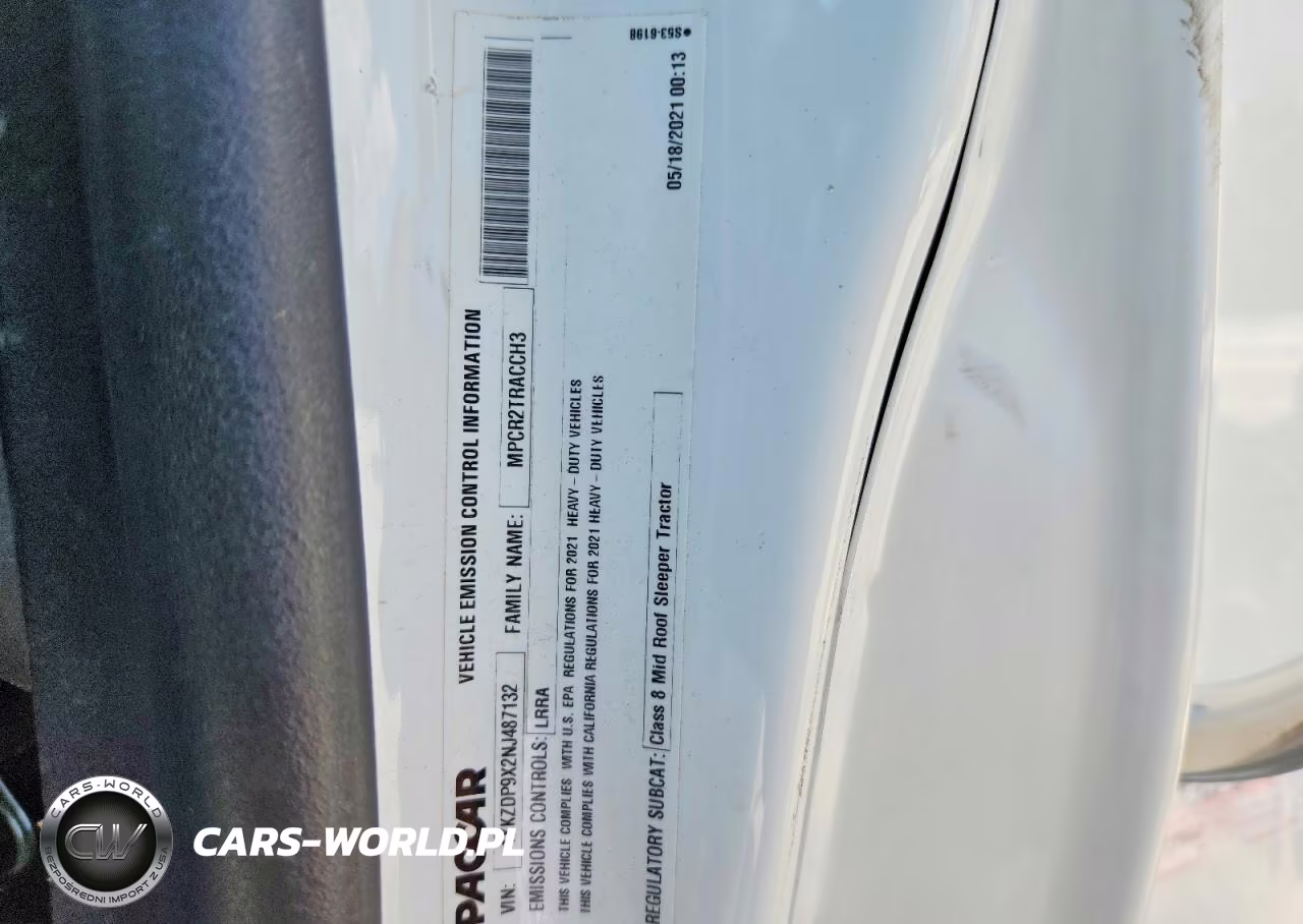 2022 Kenworth T880 Semi Truck VIN:1XKZDP9X2NJ487132 - 10