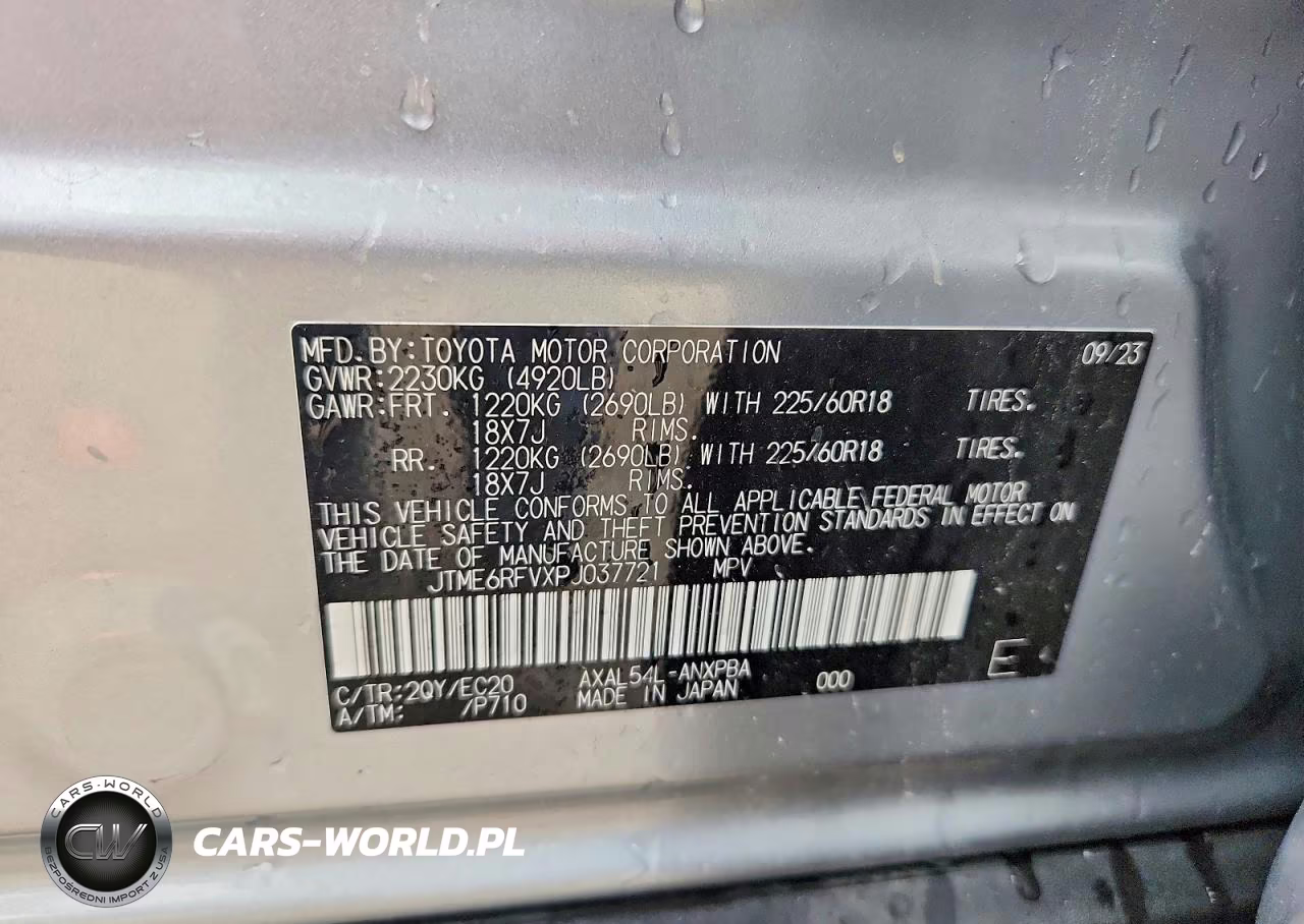 2023 Toyota Rav4 Xse VIN:JTME6RFVXPJ037721 - 12