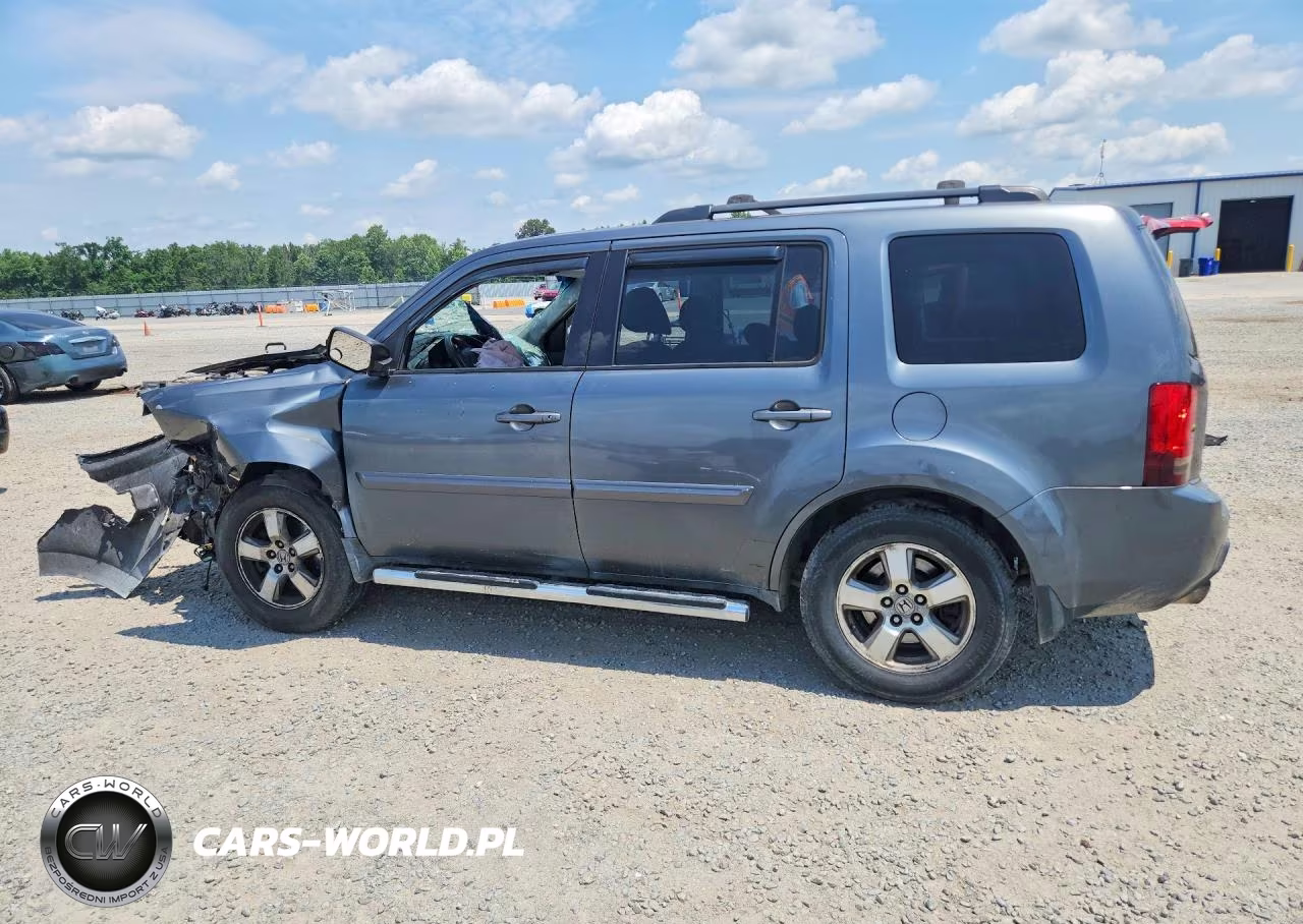 2010 Honda Pilot Ex VIN:5FNYF4H45AB019131 - 2