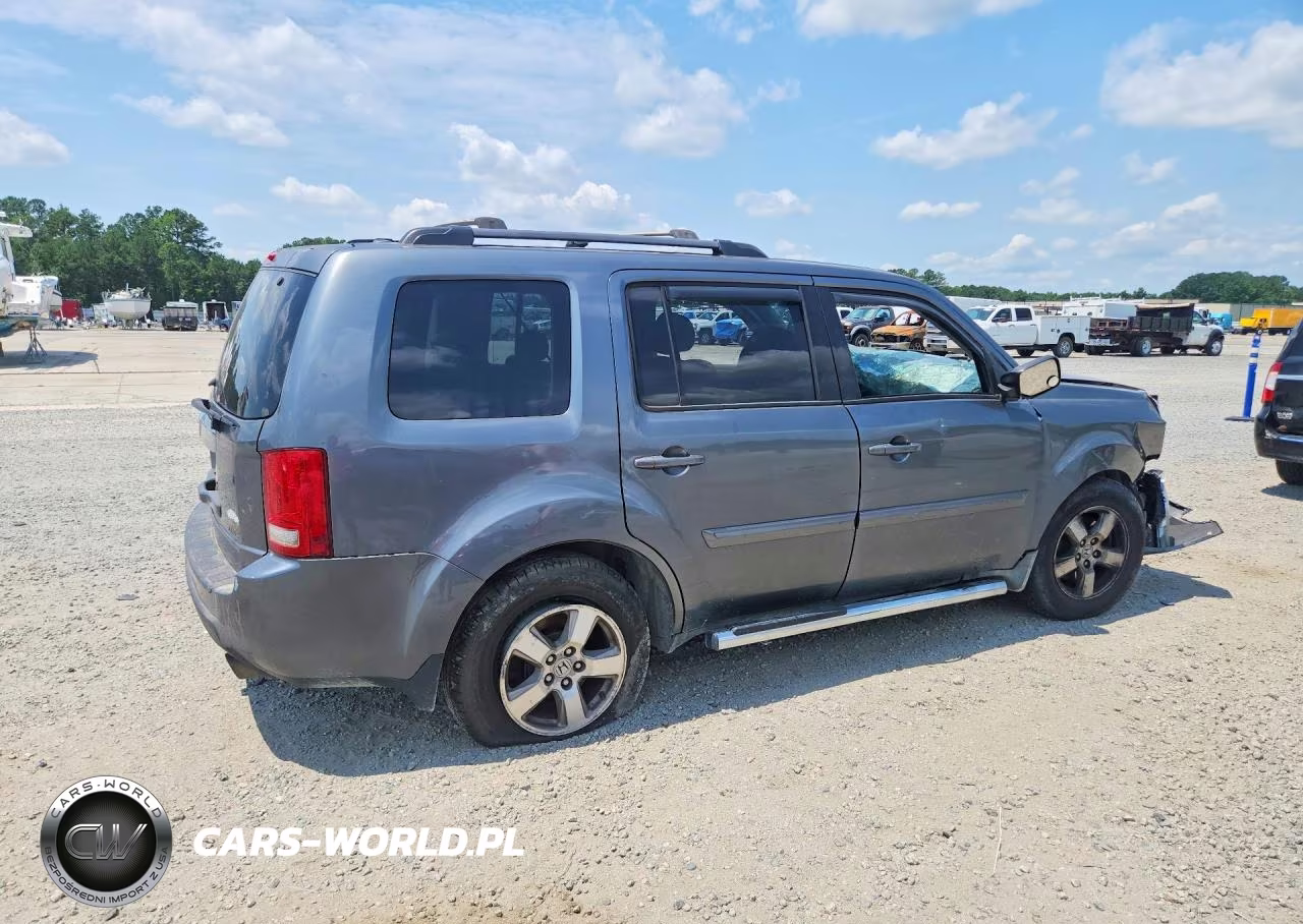 2010 Honda Pilot Ex VIN:5FNYF4H45AB019131 - 3