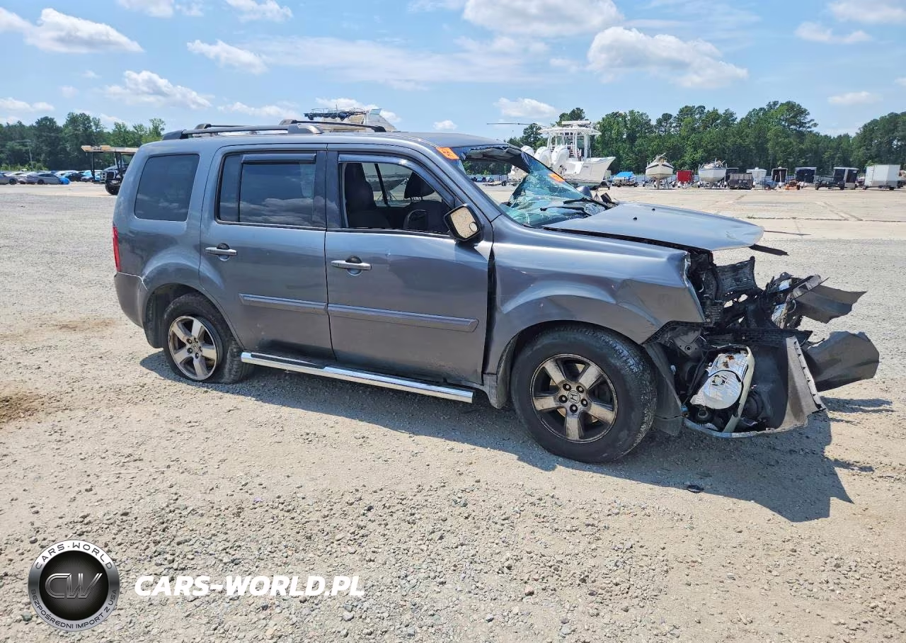 2010 Honda Pilot Ex VIN:5FNYF4H45AB019131 - 4