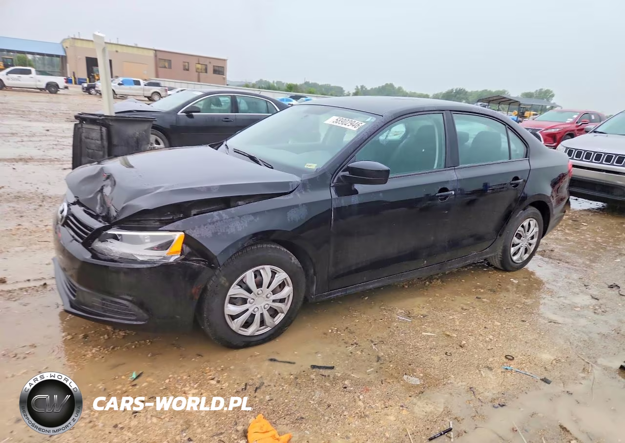 2013 Volkswagen Jetta Base VIN:3VW2K7AJ6DM353099 - 1