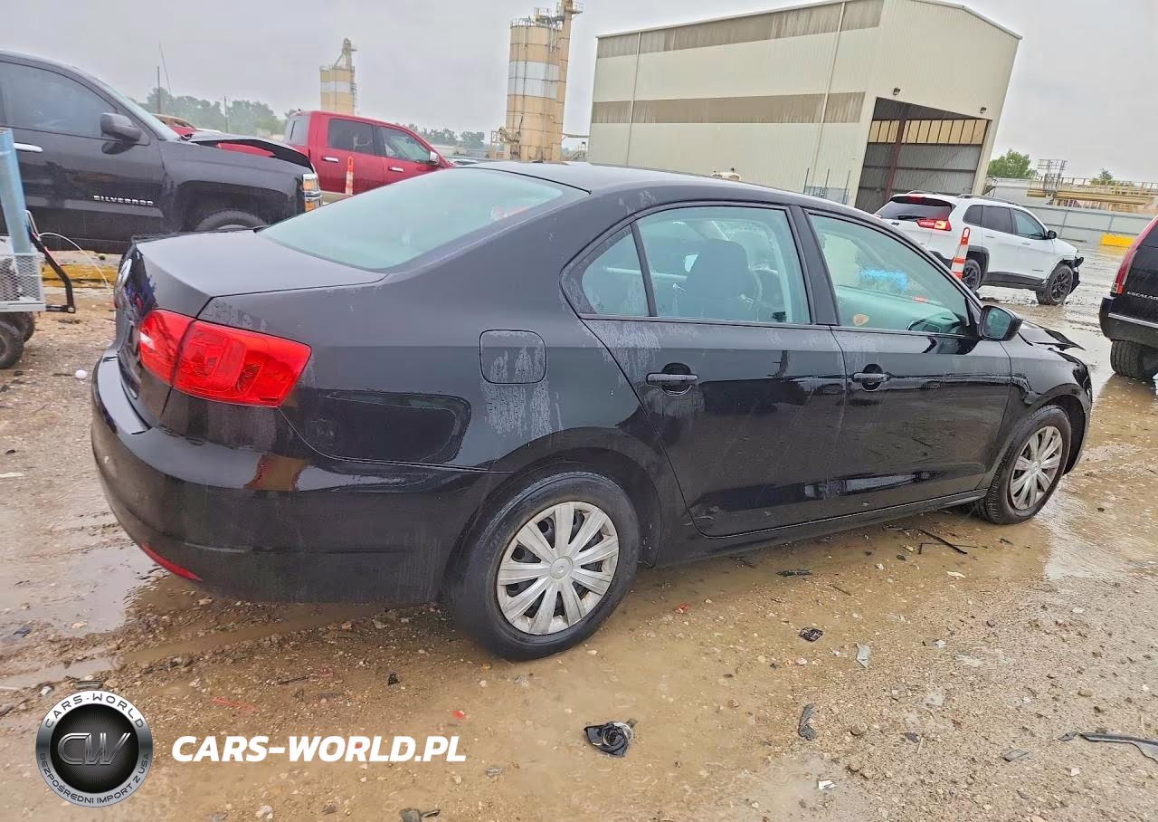 2013 Volkswagen Jetta Base VIN:3VW2K7AJ6DM353099 - 3