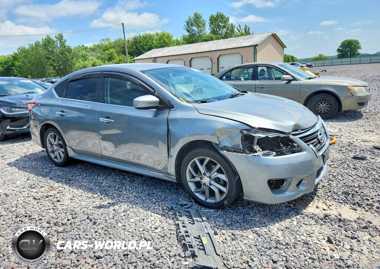 2013 Nissan Sentra S VIN:3N1AB7AP6DL613805 - 4