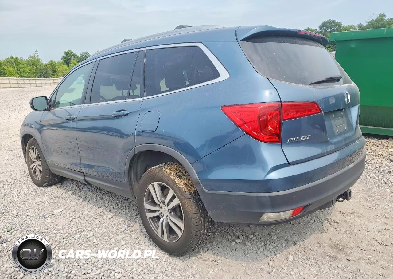 2016 Honda Pilot Exl VIN:5FNYF5H55GB011117 - 2
