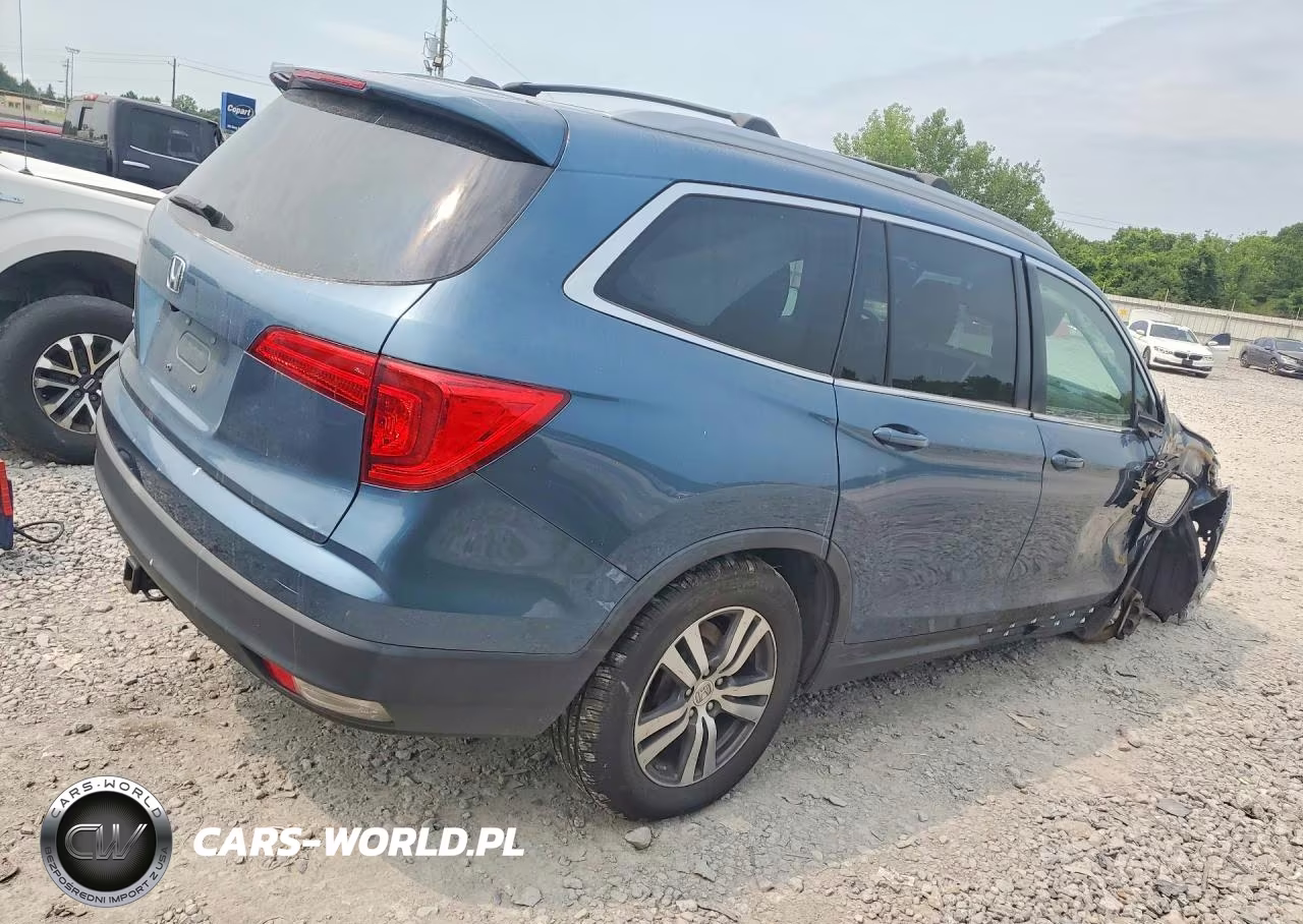 2016 Honda Pilot Exl VIN:5FNYF5H55GB011117 - 3