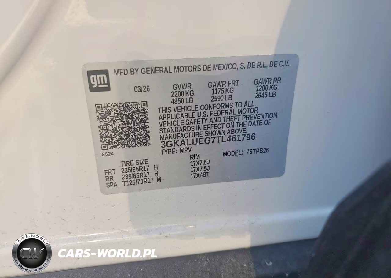 2026 GMC Terrain Elevation VIN:3GKALUEG7TL461796 - 13