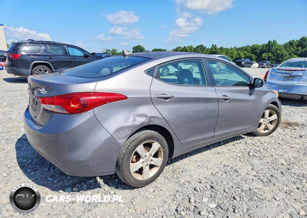 2011 Hyundai Elantra Gls VIN:5NPDH4AE0BH046879 - 3