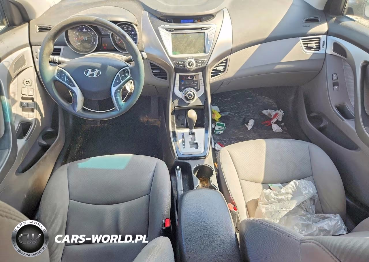 2011 Hyundai Elantra Gls VIN:5NPDH4AE0BH046879 - 8