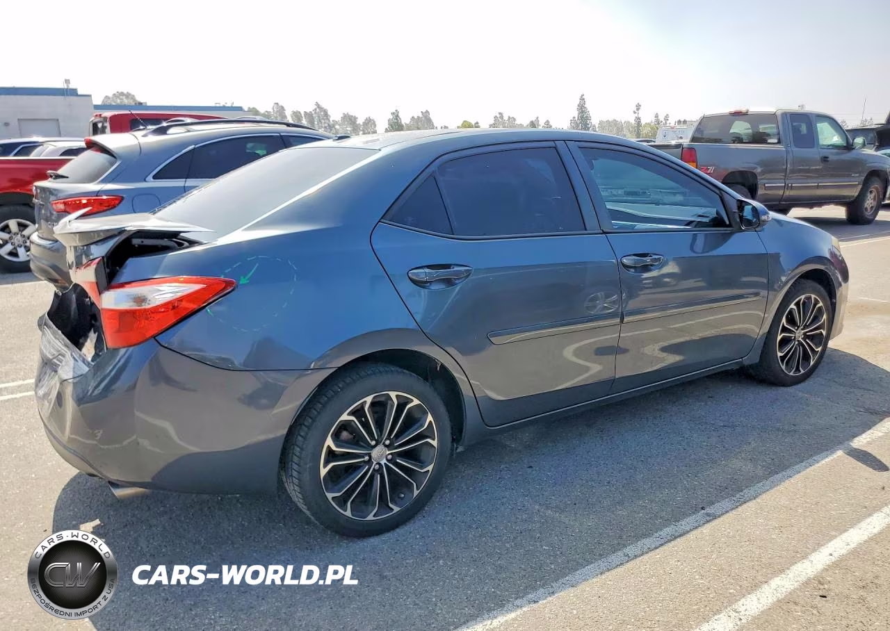 2014 Toyota Corolla S Premium VIN:5YFBURHE0EP010364 - 3