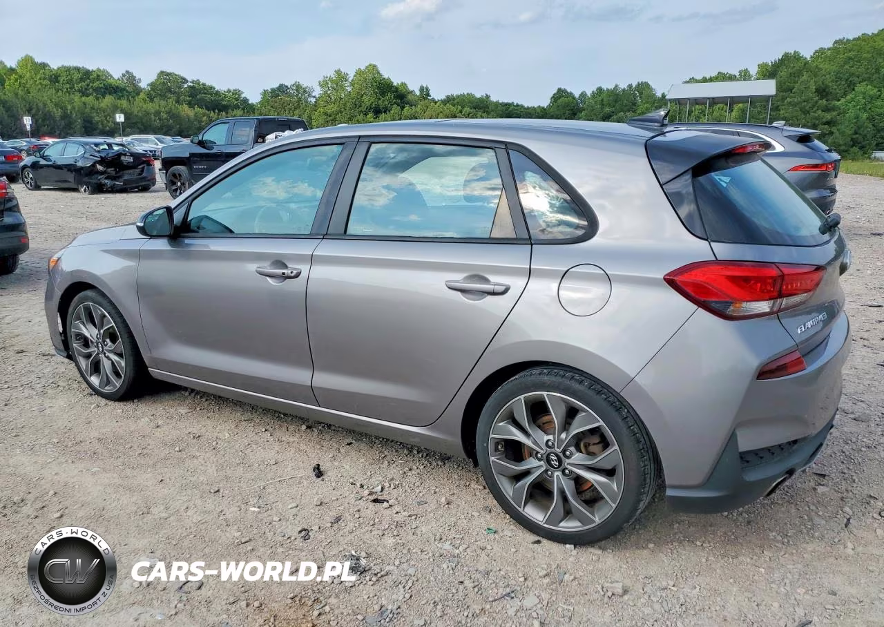 2020 Hyundai Elantra Gt N Line VIN:KMHH55LC4LU126247 - 2