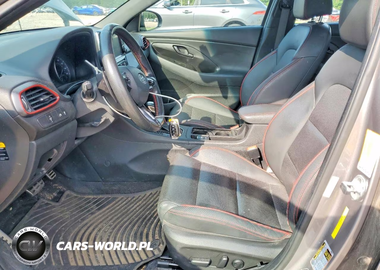2020 Hyundai Elantra Gt N Line VIN:KMHH55LC4LU126247 - 7