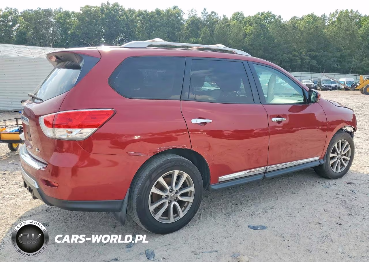 2015 Nissan Pathfinder Sl VIN:5N1AR2MN4FC604391 - 3