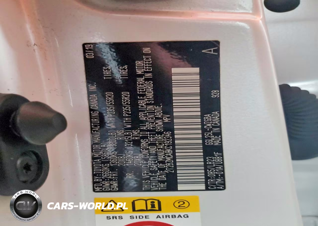2019 Lexus Rx 350 Base VIN:2T2BZMCA8KC192346 - 13