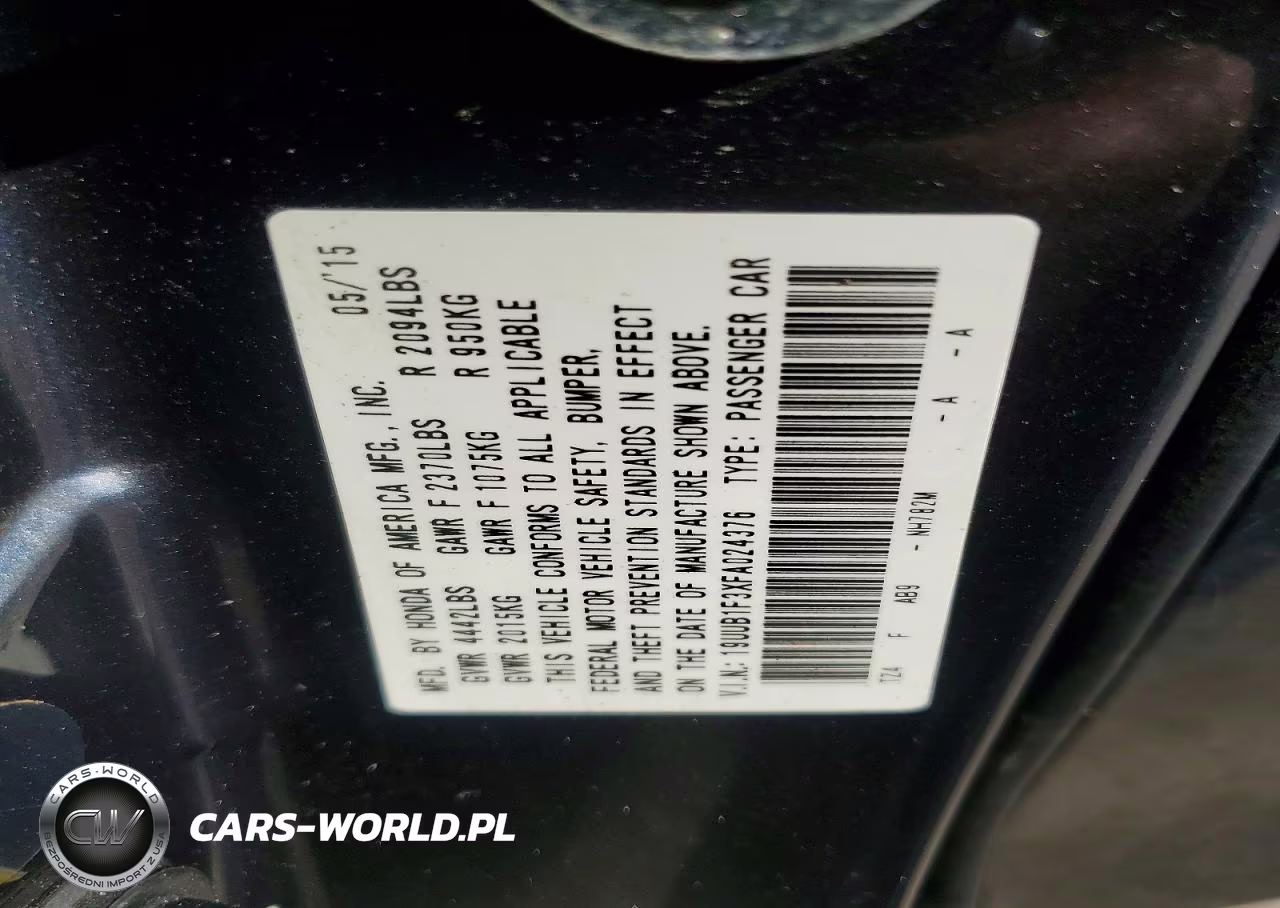 2015 Acura Tlx VIN:19UUB1F3XFA024376 - 12