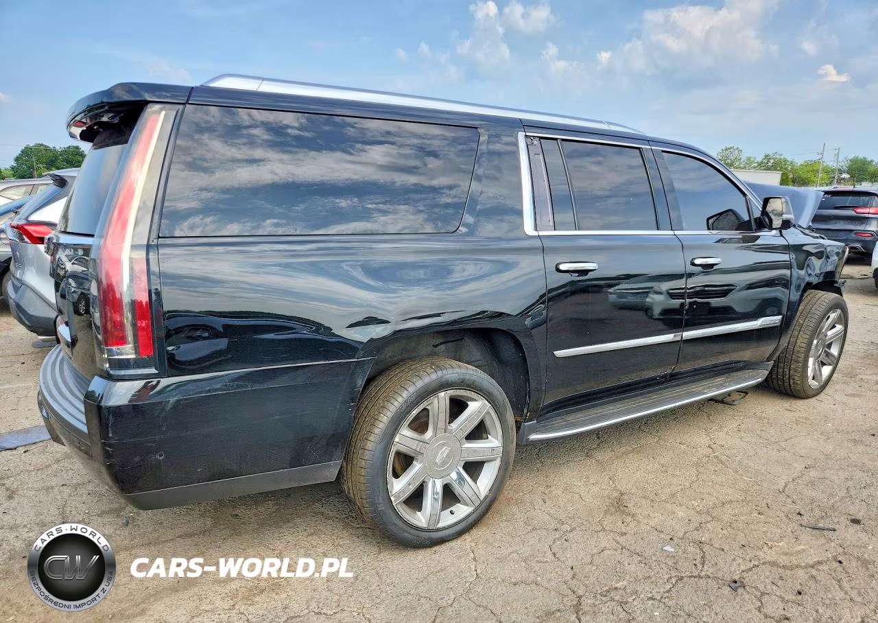 2018 Cadillac Escalade Esv Luxury VIN:1GYS4HKJ8JR146624 - 3