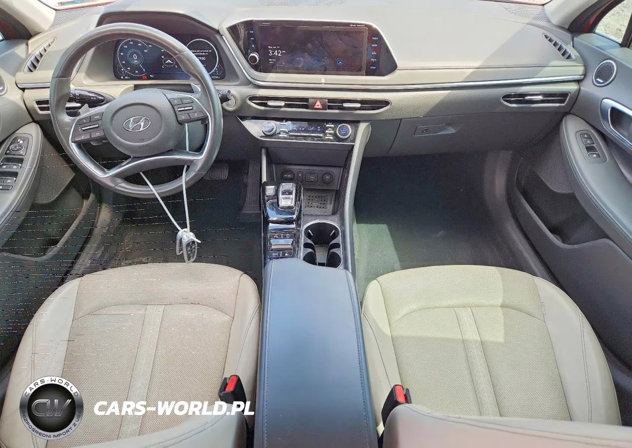 2021 Hyundai Sonata Limited VIN:5NPEH4J27MH117315 - 8