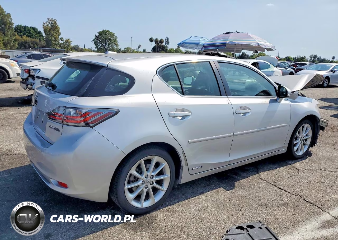 2011 Lexus Ct 200 VIN:JTHKD5BH6B2005304 - 3