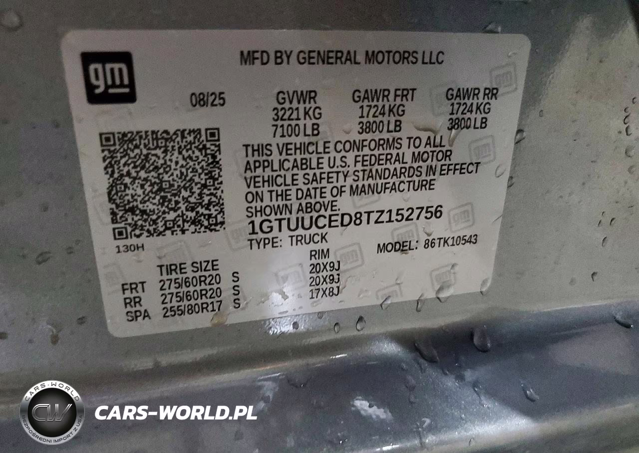 2026 GMC Sierra K1500 Elevation VIN:1GTUUCED8TZ152756 - 12