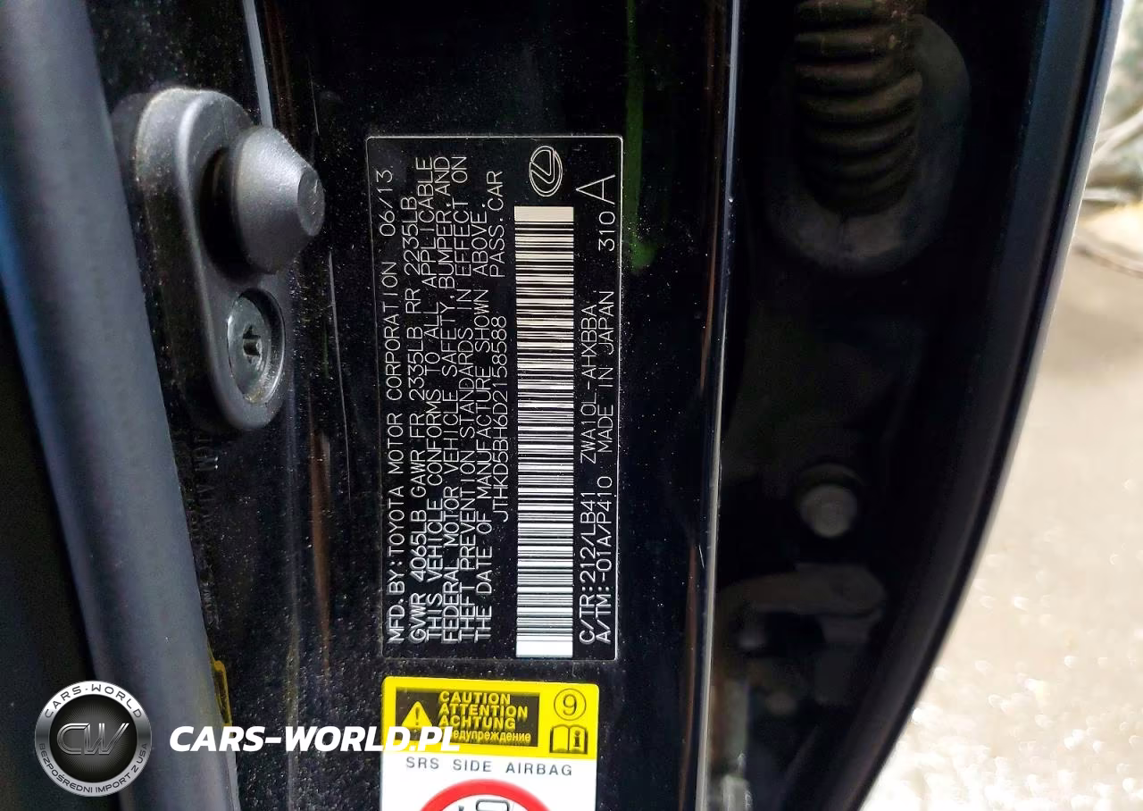 2013 Lexus Ct 200 VIN:JTHKD5BH6D2158588 - 13