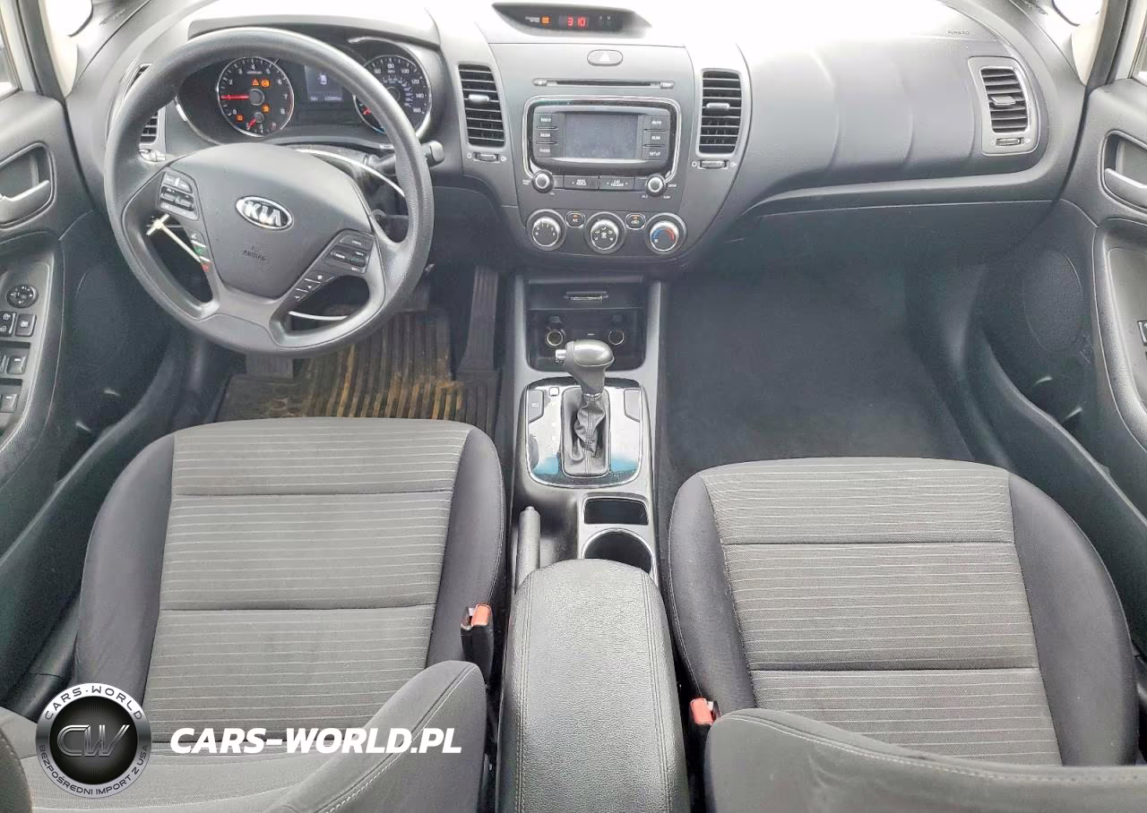 2017 Kia Forte Lx VIN:3KPFL4A76HE153442 - 8