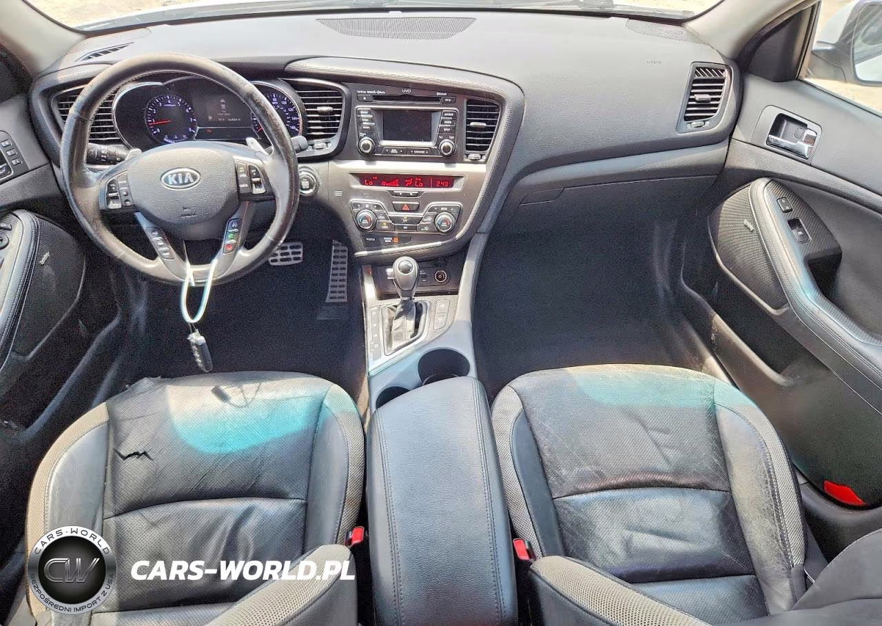 2012 Kia Optima Sx VIN:5XXGR4A65CG065749 - 8