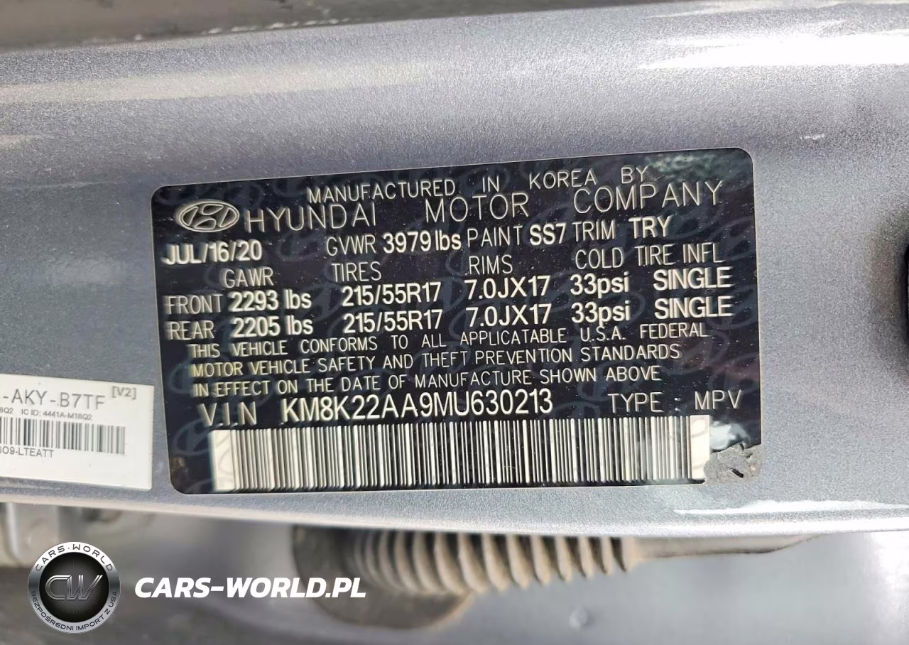 2021 Hyundai Kona Sel VIN:KM8K22AA9MU630213 - 13