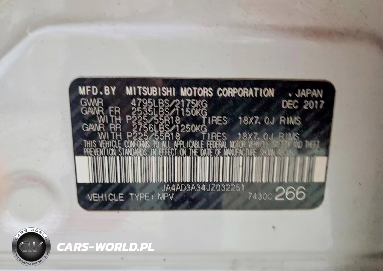 2018 Mitsubishi Outlander Se VIN:JA4AD3A34JZ032251 - 13
