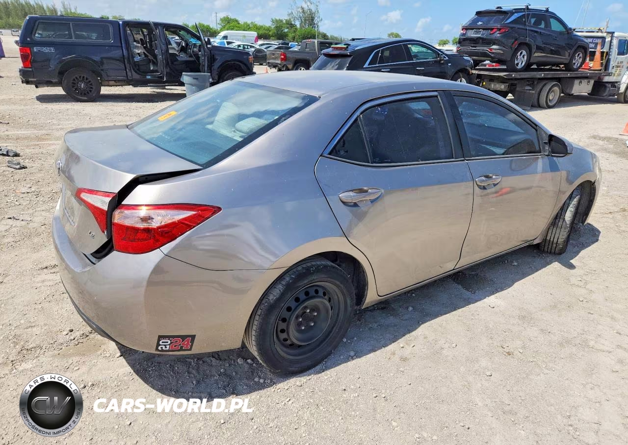 2016 Toyota Corrola VIN:2T1BURHE4GC512989 - 3