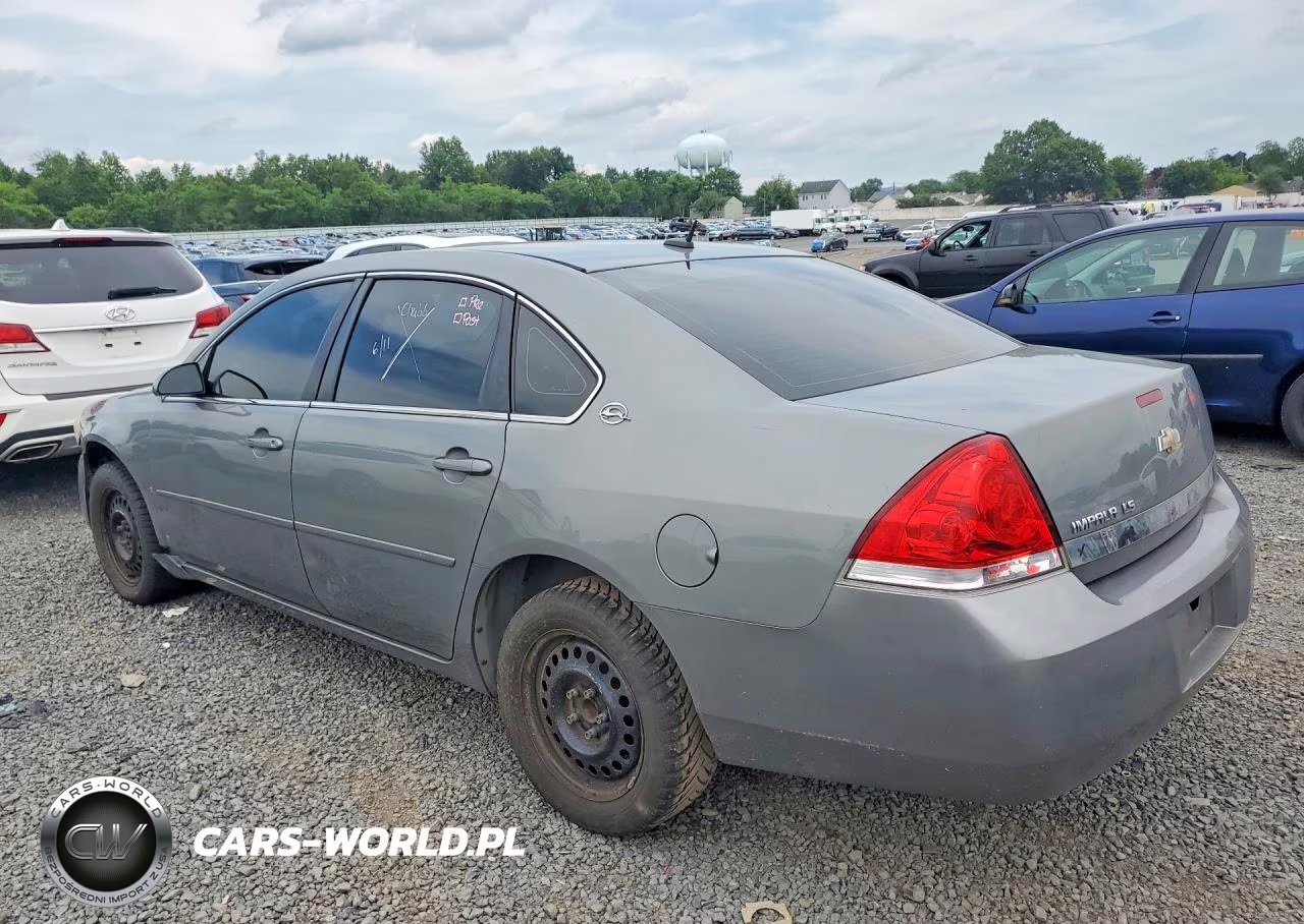 2008 Chevrolet Impala Ls VIN:2G1WB58NX89117564 - 2