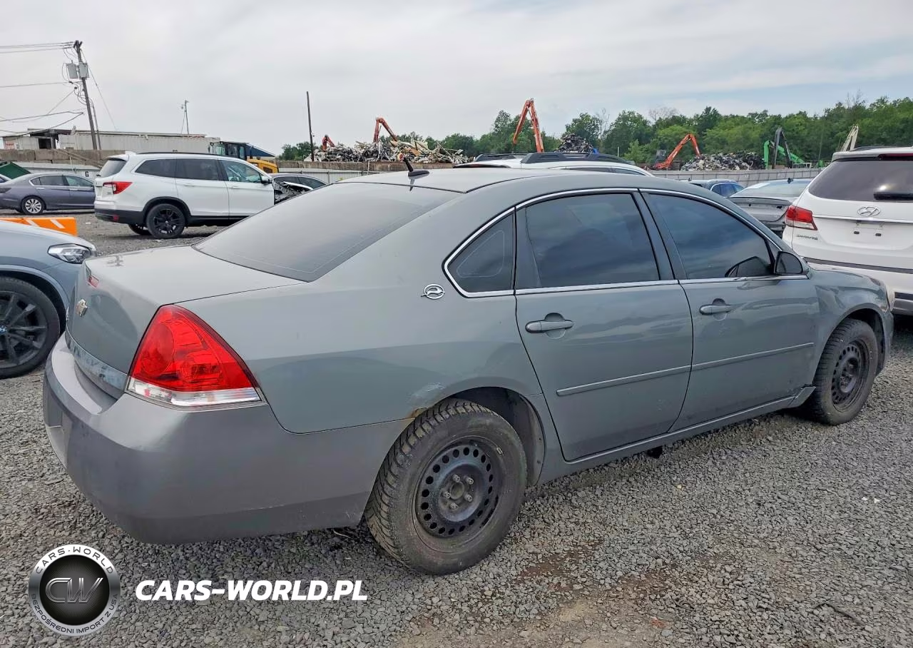 2008 Chevrolet Impala Ls VIN:2G1WB58NX89117564 - 3