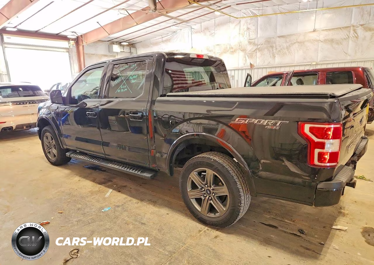 2020 Ford F150 Supercrew VIN:1FTEW1EP9LFB72559 - 2