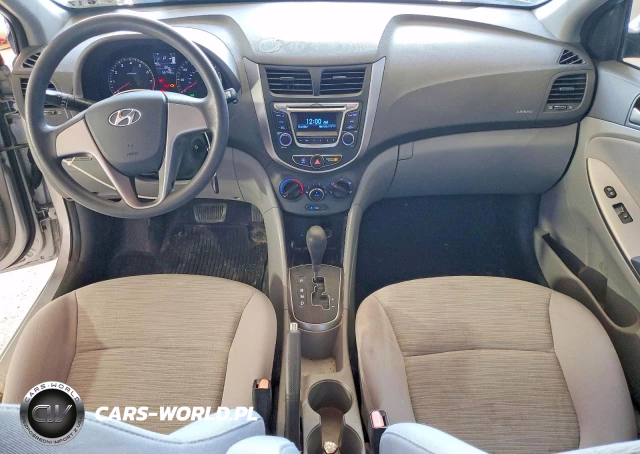 2016 Hyundai Accent VIN:KMHCT4AE0GU110972 - 8