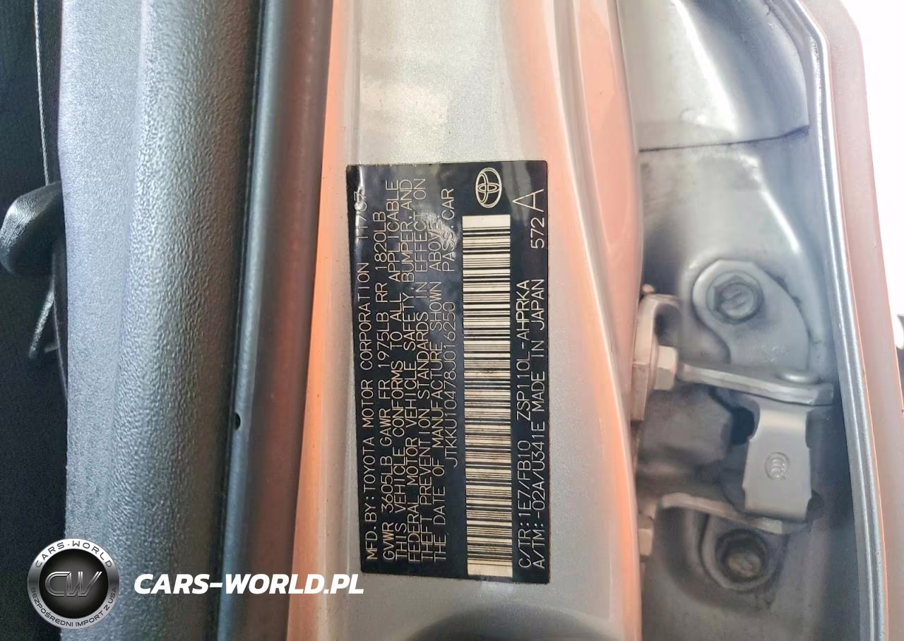 2008 Scion Xd Base VIN:JTKKU10478J016250 - 13