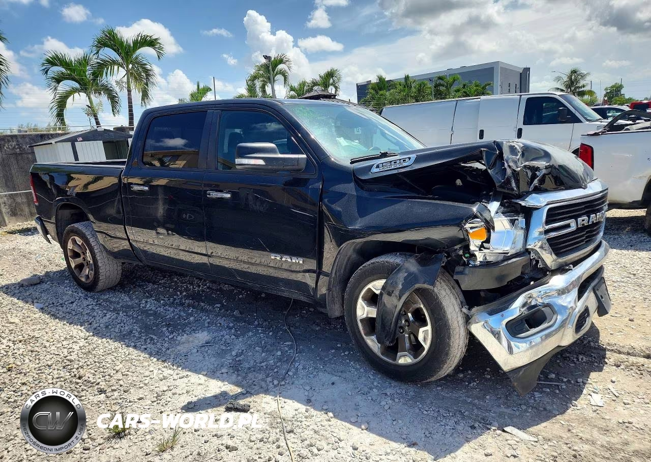 2019 Ram 1500 Big Horn-Lone Star VIN:1C6RREMT6KN751275 - 4