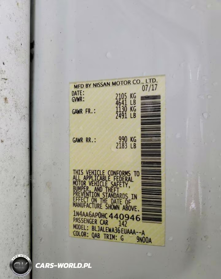 2017 Nissan Maxima 3.5 Sl VIN:1N4AA6AP0HC440946 - 12