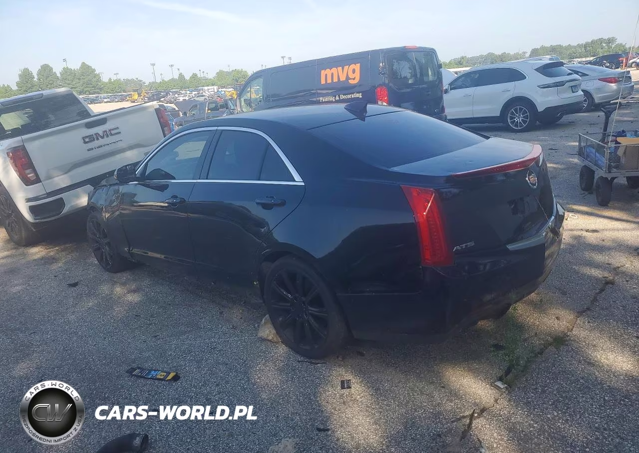 2015 Cadillac Ats Luxury VIN:1G6AB5RXXF0134280 - 2