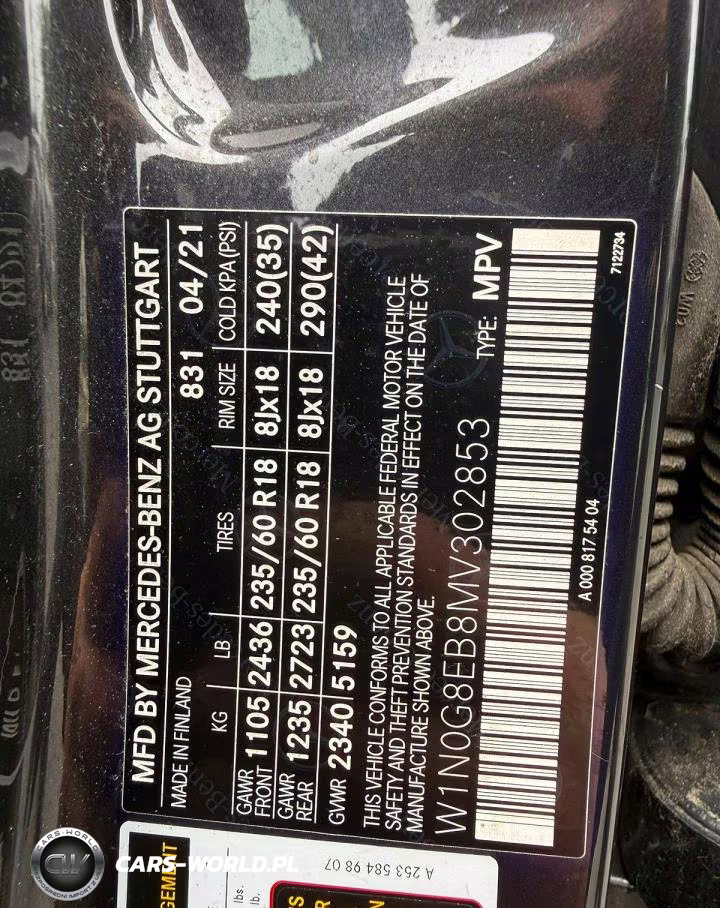 2021 Mercedes-Benz Glc 300 4Matic VIN:W1N0G8EB8MV302853 - 10