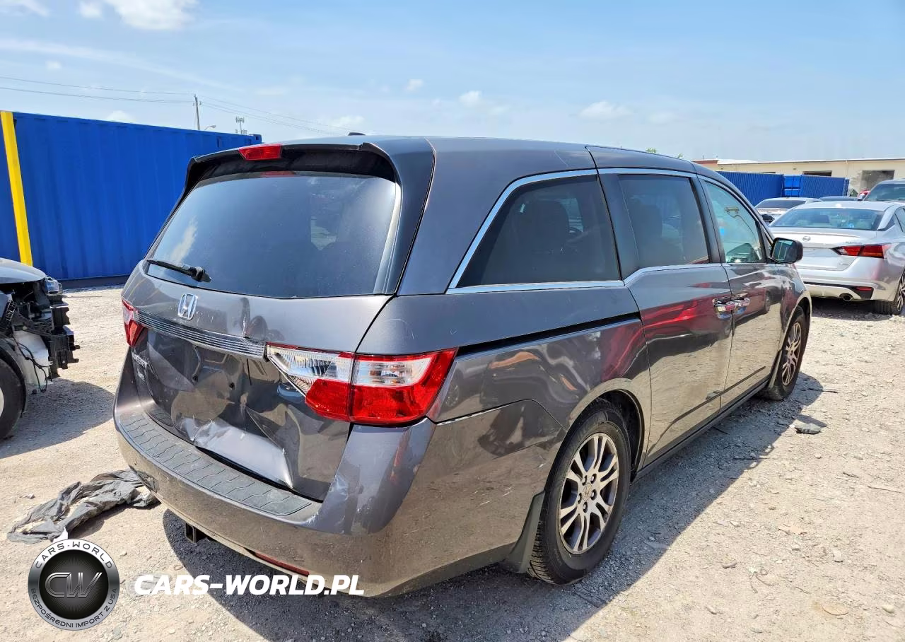2011 Honda Odyssey Exl VIN:5FNRL5H65BB056380 - 3