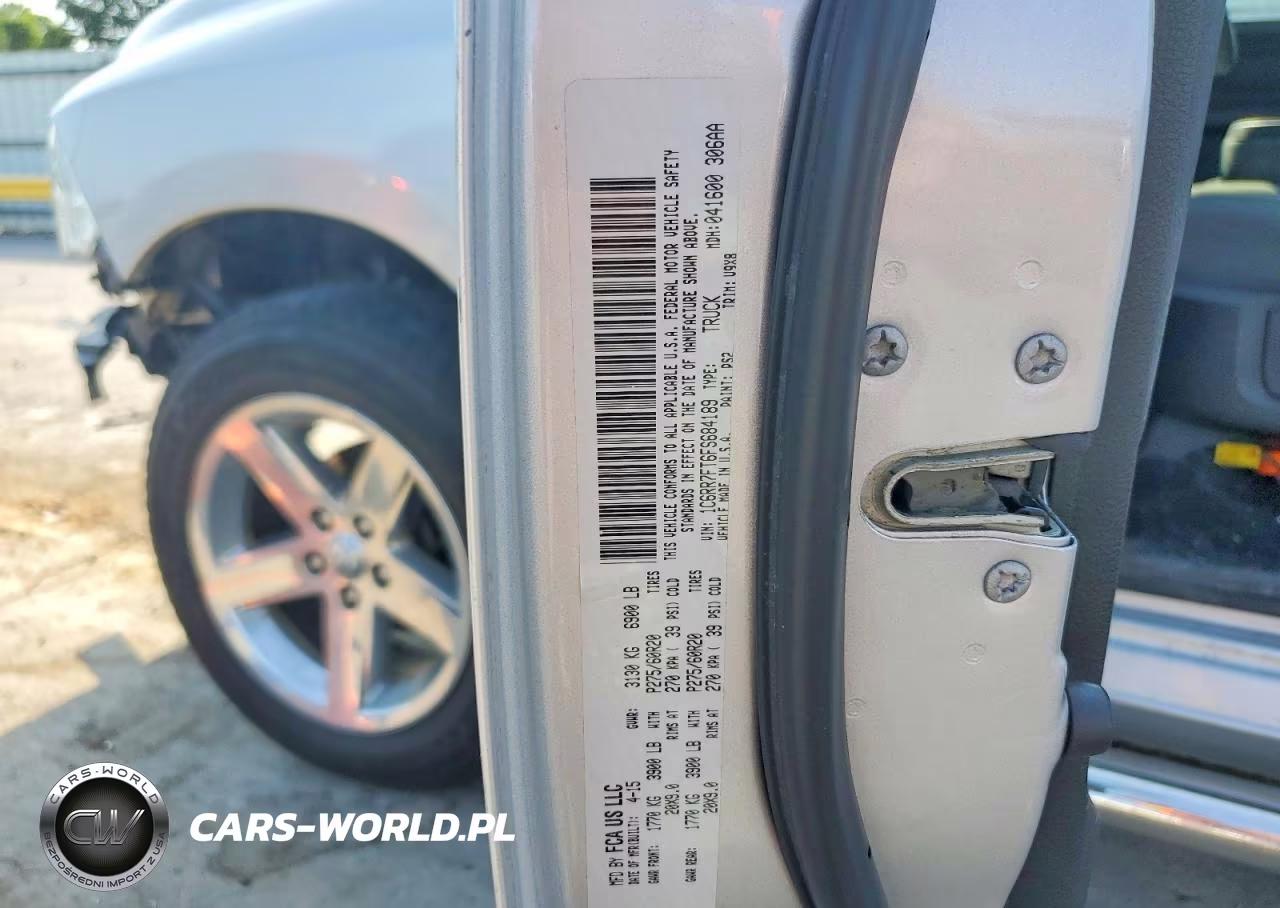 2015 Ram 1500 St VIN:1C6RR7FT6FS684189 - 13